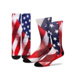 american flag printed sublimation socks wholesaler in Australia