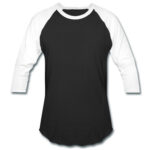 black and white baseball shirt supplier in usa