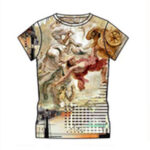 Eccentric Print Custom T-shirt