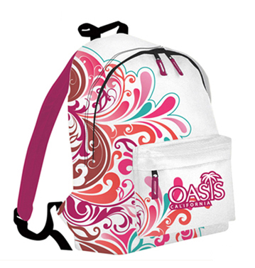 sublimated backpack