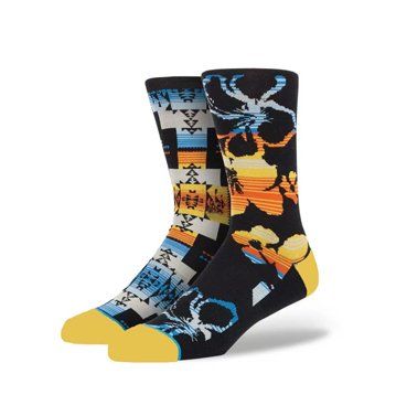 tricolored abstract printed sublimation socks supplier in usa