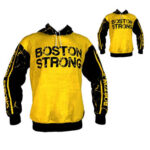 Black and Yellow Peppy Sublimated Hoodie