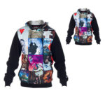 Black Classy Sublimated Hoodie