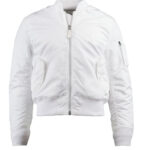 blank bombers jacket