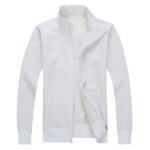 high collar blank sports jacket