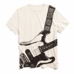printed white sublimated tee