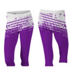 punky purple capri