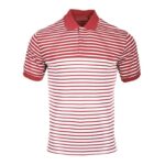 Custom Red & White Sublimation Polo Shirt