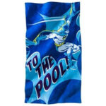 Retro Pool Beach Towels