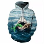 shark and mermaid sublimation hoodie supplier