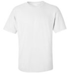 simple white blank t shirt manufacturer in USA