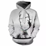 black and grey sublimation hoodie supplier in USA