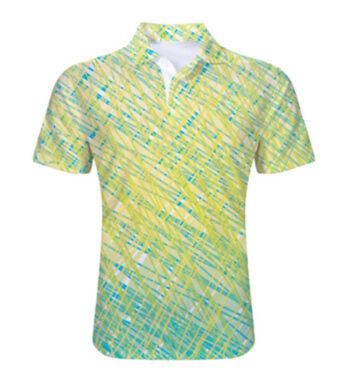 white blue and yellow sublimation polo shirt suppliers