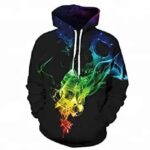 Custom Black Sustainable Sublimation Hoodies
