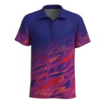 custom quick dry sublimated polo shirt for mens