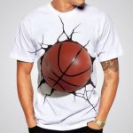3d basketball print summer t-shirt manufacturers