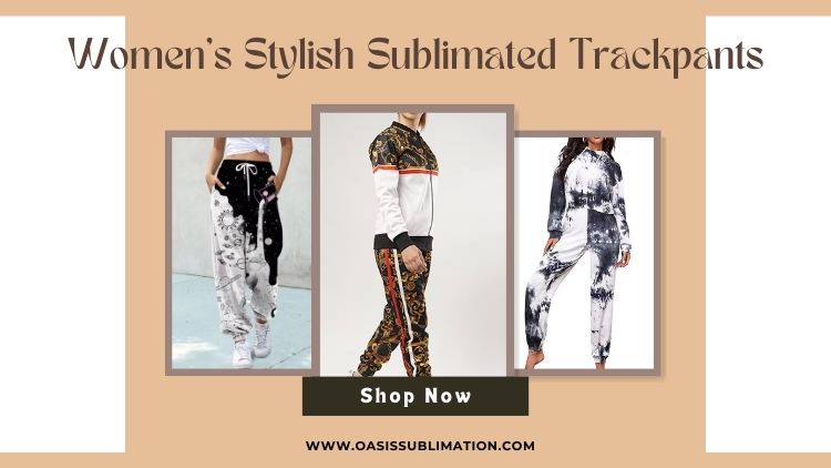 sublimated women track pant suppliers