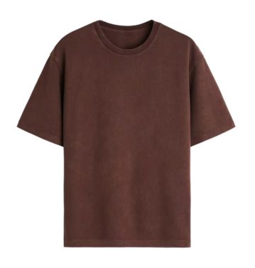 chocolate brown tee