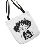 luffy print tote in bulk