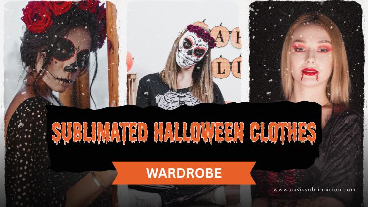 sublimation halloween clothing wholesale 