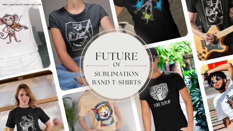 wholesale sublimation band tshirts