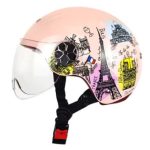 bulk doodle print helmet