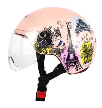 bulk doodle print helmet