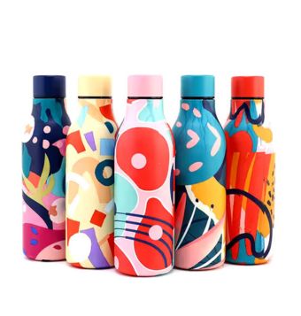 printed steel water bottles suppliers