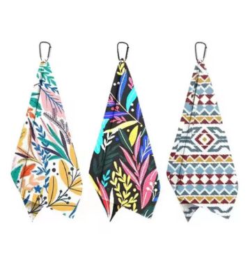 bulk sublimated golf towel