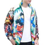 cartoon print mens jacket suppliers