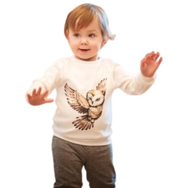 full sleeve baby owl tee wholesaler