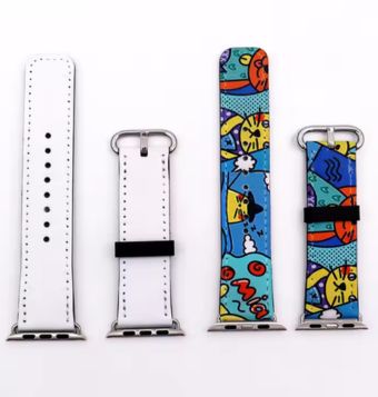 printed leather watch bands manufacturers