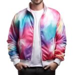 sublimation zip up jacket in wholesale