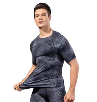 wholesale 3d printing muscle fit-athletic wear