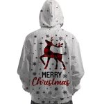 Christmas printed sublimation hoodie wholesaler