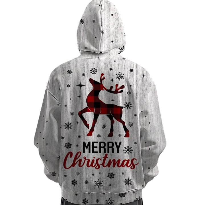Christmas printed sublimation hoodie wholesaler