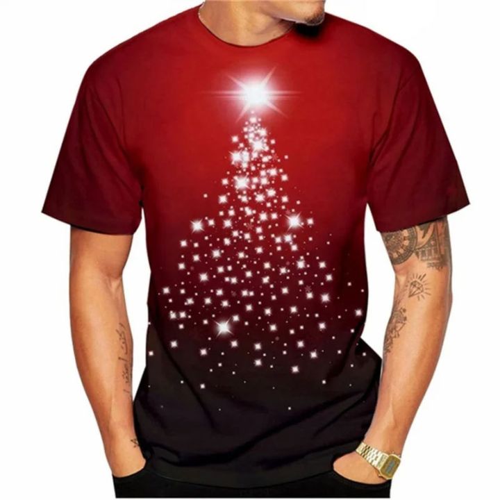 sublimation Santa Christmas t-shirt in bulk