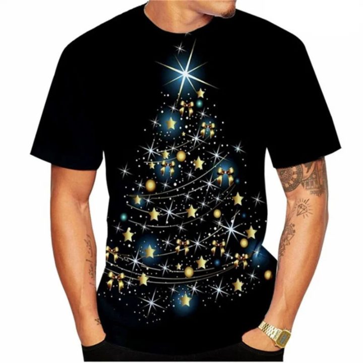 wholesale sublimation Santa Christmas t-shirt manufacturer