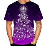 wholesale sublimation Santa Christmas t-shirt supplier