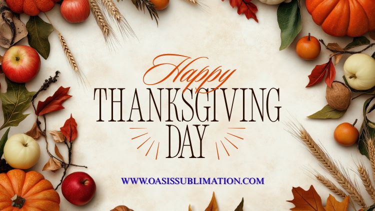 Thanksgiving sublimation wear manufacturer