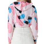 sublimation crop top hoodie wholesaler