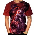 wholesale 3D printed anime t-shirt supplier