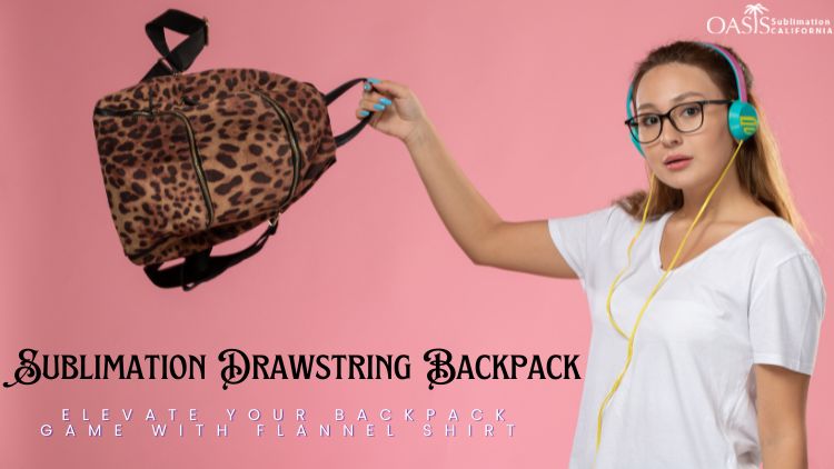 Flannel Flair: Style with Drawstring Bags wholesale sublimation drawstring bags supplier