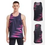 custom sublimation running singlet wholesaler