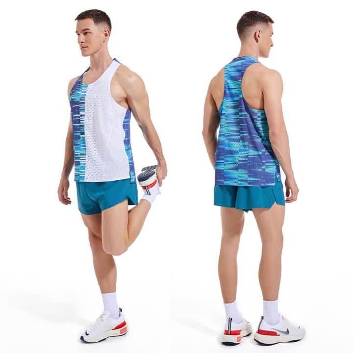 wholesale custom sublimation running singlet manufacturer